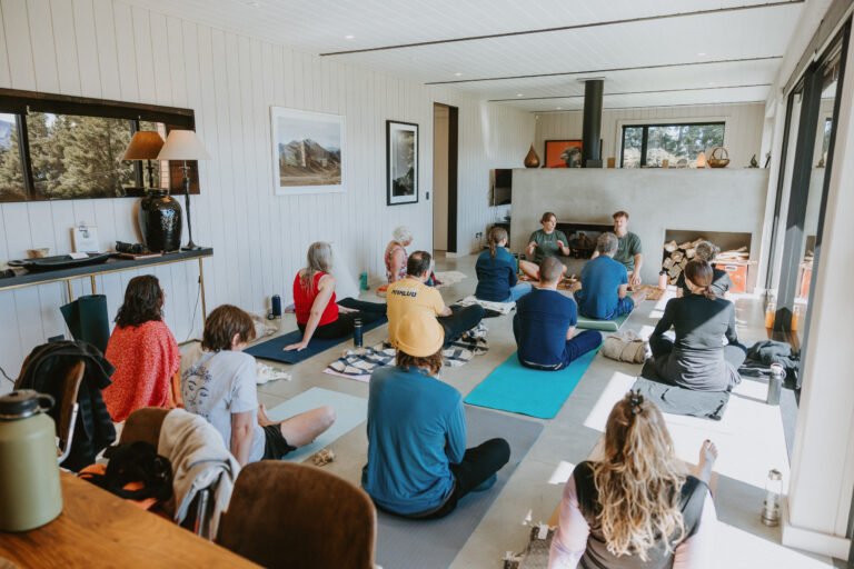 Breathwork workshop at Lake Hawea Station